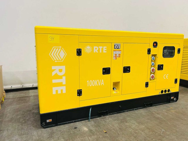 Rte - 2025 - 6742 - 100 kva noodstroomaggregaat 400v - afbeelding 1 van  22