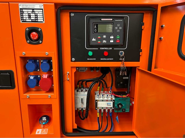 Rte - 2025 - 7121 - 50 kva noodstroomaggregaat 400v - afbeelding 25 van  27