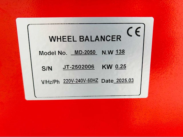 Rte - 2025 - 7411 - banden balanceerapparaat - afbeelding 4 van  6