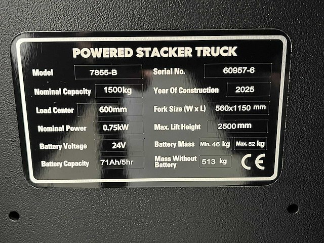 Rte - 2025 - 7855-b - stapelaar 2.5m dubbele ketting - afbeelding 15 van  18