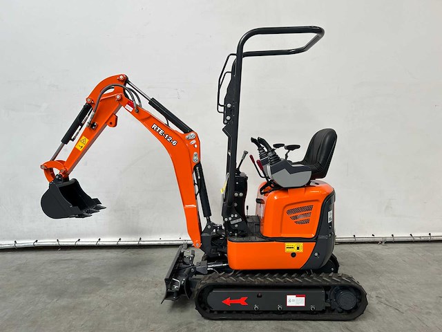 Rte - 2025 - cre120 - minigraafmachine kubota euro 5 - afbeelding 8 van  36