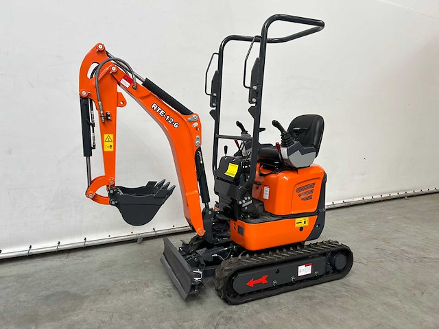 Rte - 2025 - cre120 - minigraafmachine kubota euro 5 - afbeelding 4 van  36