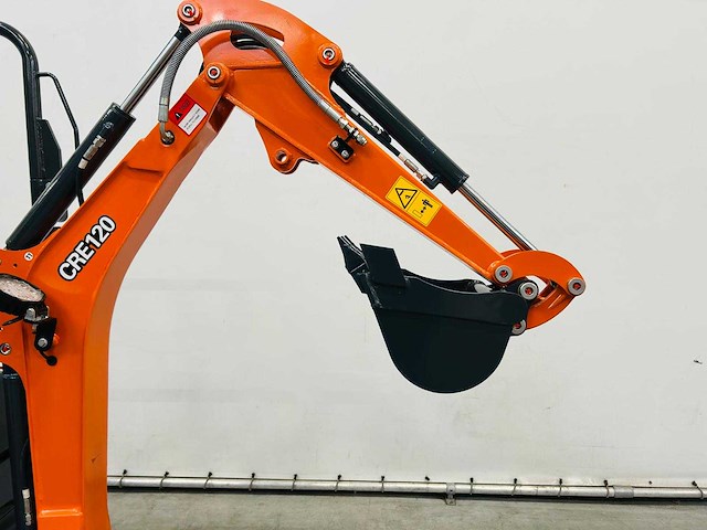 Rte - 2025 - cre120 - minigraafmachine kubota euro 5 - afbeelding 8 van  16