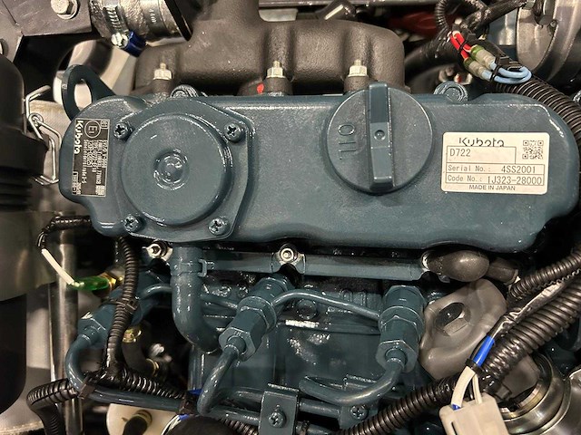 Rte - 2025 - cre120 - minigraafmachine kubota euro 5 - afbeelding 12 van  16