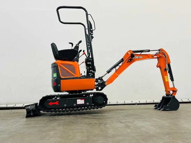 Rte - 2025 - cre120 - minigraafmachine kubota euro 5 - afbeelding 3 van  32