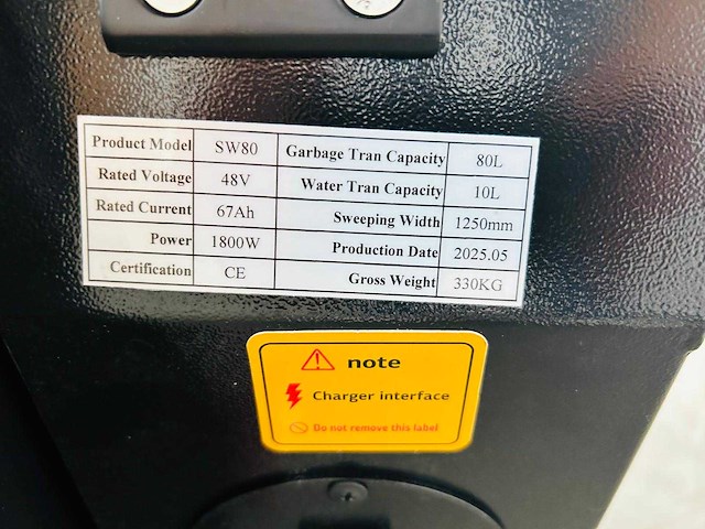 Rte - 2025 - sw80 - zelfrijdende veegmachine - afbeelding 12 van  19