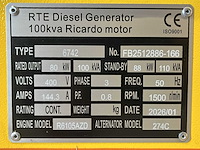 Rte - 2026 - 6742 - 100 kva noodstroomaggregaat 400v - afbeelding 6 van  26
