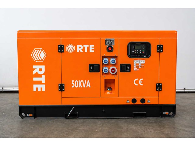 Rte - 2026 - 7121 - 50 kva noodstroomaggregaat 400v - afbeelding 1 van  23