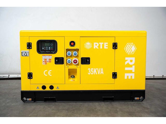 Rte - 2026 - 7310 - 35 kva noodstroomaggregaat 400v - afbeelding 1 van  15