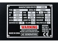 Rte - 2026 - 7310 - 35 kva noodstroomaggregaat 400v - afbeelding 22 van  24