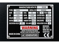 Rte - 2026 - 7310 - 35 kva noodstroomaggregaat 400v - afbeelding 11 van  25