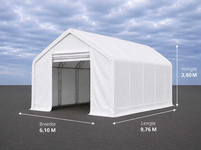Rte - 2026 - 8108 - opslagtent 9760x6100x4880mm - afbeelding 2 van  4