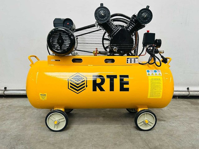 Rte - 2026 - 9597 - 100l luchtcompressor - afbeelding 1 van  8