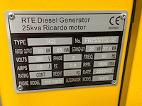 Rte - 25kva - noodstroomaggregaat / generator 2026 - afbeelding 10 van  60