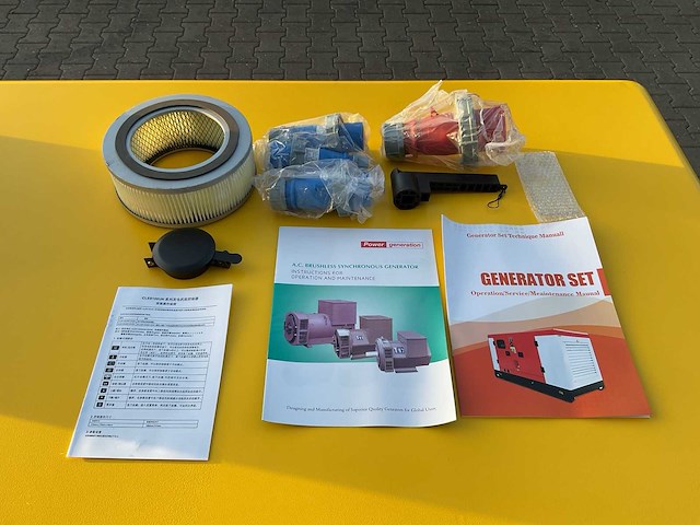 Rte - 25kva 7423 ricardo motor - stroomgenerator/aggregaat - afbeelding 13 van  28