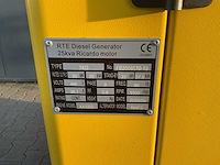 Rte - 25kva 7423 ricardo motor - stroomgenerator/aggregaat - afbeelding 25 van  28