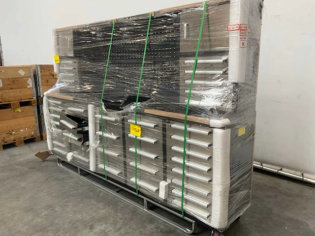 Rte - 7398 - garagewerkbank 2850x670x1890mm - afbeelding 3 van  9