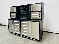 Rte - 7420 - garagewerkbank 2200x580x1890mm - afbeelding 1 van  2