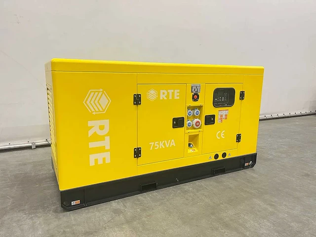 Rte - 75kva noodstroomaggregaat / generator - 2026 - afbeelding 1 van  7