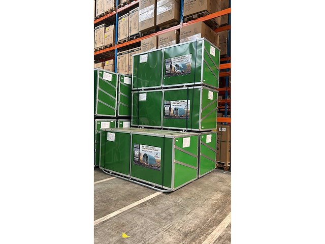 Rte - 8111 - dierenverblijf / cattle tent 4000x4000x3150mm - afbeelding 7 van  7