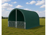 Rte - 8111 - dierenverblijf / cattle tent 4000x4000x3150mm - afbeelding 1 van  7