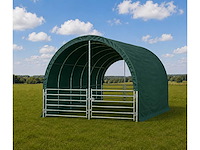 Rte - 8111 - dierenverblijf / cattle tent 4000x4000x3150mm - afbeelding 4 van  7