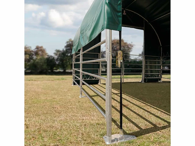 Rte - 8111 - dierenverblijf / cattle tent 4000x4000x3150mm - afbeelding 5 van  7