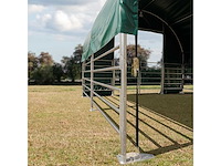 Rte - 8112 - dierenverblijf / cattle tent 6000x6000x3700mm - afbeelding 6 van  6