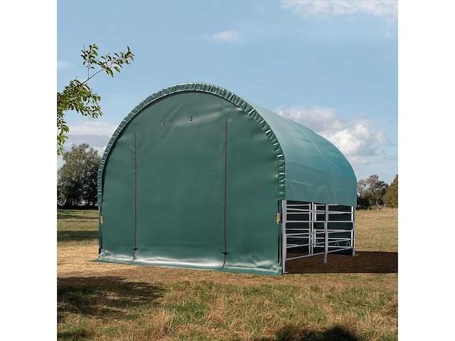 Rte - 8112 - dierenverblijf / cattle tent 6000x6000x3700mm - afbeelding 1 van  3