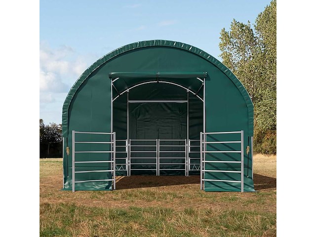 Rte - 8112 - dierenverblijf / cattle tent 6000x6000x3700mm - afbeelding 1 van  4