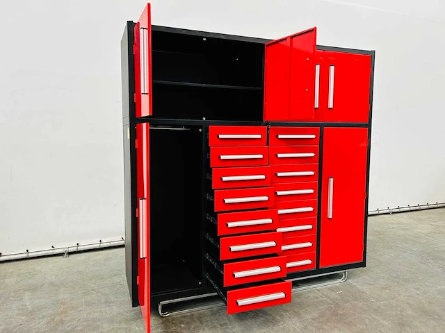 Rte - 8113 - werkplaats wandkast 2200x650x2050mm - afbeelding 6 van  8