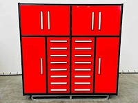 Rte - 8113 - werkplaats wandkast 2200x650x2050mm