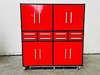 Rte - 8120 - werkplaats wandkast 2200x520x2200mm