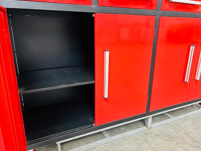 Rte - 8120 - werkplaats wandkast 2200x520x2200mm - afbeelding 7 van  10