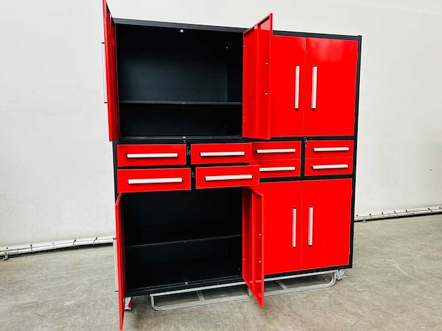 Rte - 8120 - werkplaats wandkast 2200x520x2200mm - afbeelding 6 van  11