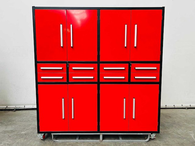 Rte - 8120 - werkplaats wandkast 2200x520x2200mm - afbeelding 3 van  6