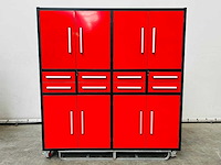 Rte - 8120 - werkplaats wandkast 2200x520x2200mm - afbeelding 3 van  9