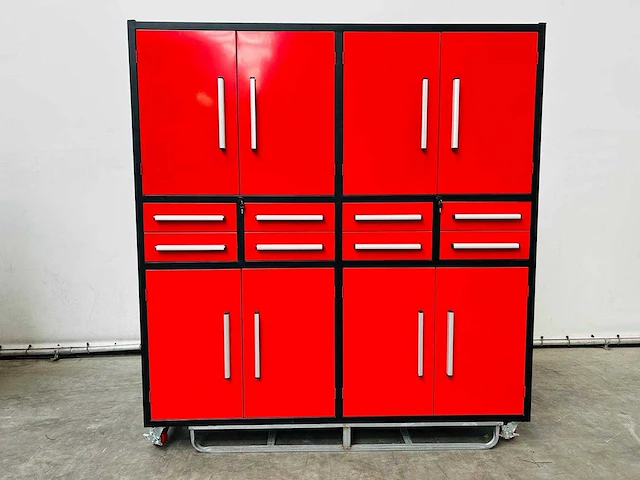 Rte - 8120 - werkplaats wandkast 2200x520x2200mm - afbeelding 1 van  11