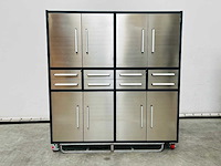 Rte - 8121 - werkplaats wandkast 2200x520x2200mm - afbeelding 1 van  9