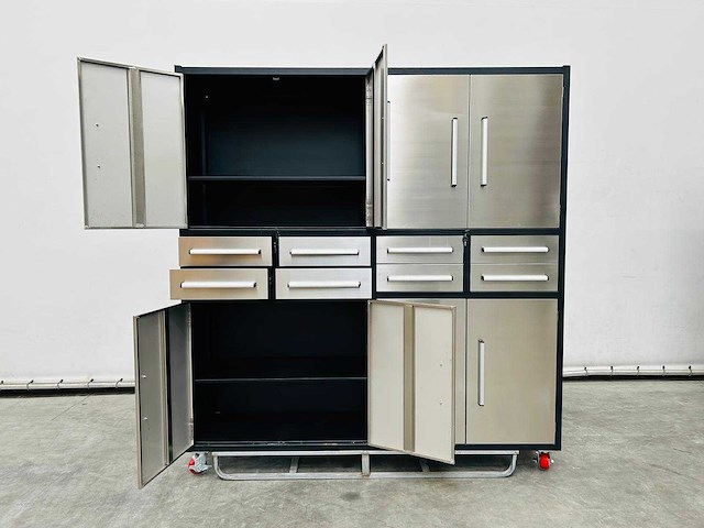 Rte - 8121 - werkplaats wandkast 2200x520x2200mm - afbeelding 8 van  9