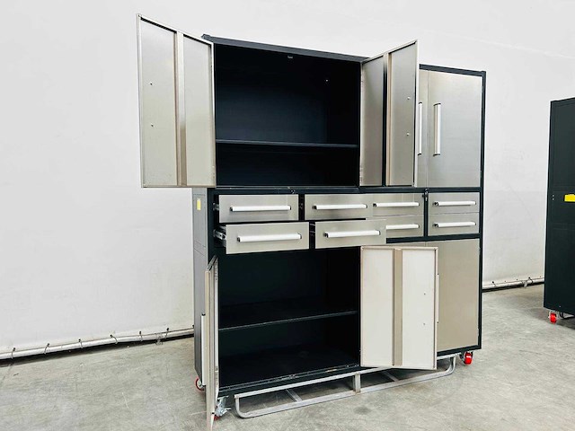 Rte - 8121 - werkplaats wandkast 2200x520x2200mm - afbeelding 6 van  13