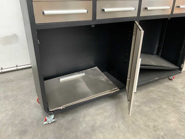 Rte - 8121 - werkplaats wandkast 2200x520x2200mm - afbeelding 2 van  11