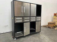 Rte - 8121 - werkplaats wandkast 2200x520x2200mm - afbeelding 1 van  11