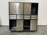 Rte - 8121 - werkplaats wandkast 2200x520x2200mm - afbeelding 4 van  11