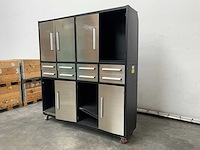 Rte - 8121 - werkplaats wandkast 2200x520x2200mm - afbeelding 5 van  11