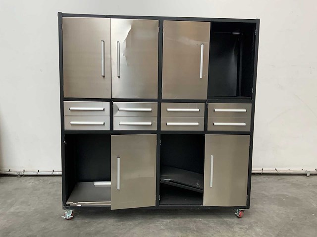 Rte - 8121 - werkplaats wandkast 2200x520x2200mm - afbeelding 4 van  11