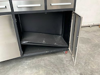 Rte - 8121 - werkplaats wandkast 2200x520x2200mm - afbeelding 9 van  11
