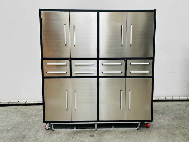 Rte - 8121 - werkplaats wandkast 2200x520x2200mm - afbeelding 1 van  13