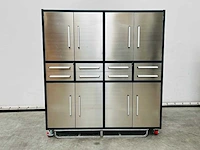 Rte - 8121 - werkplaats wandkast 2200x520x2200mm