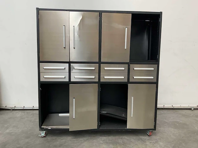 Rte - 8121 - werkplaats wandkast 2200x520x2200mm - afbeelding 4 van  11
